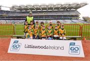 4 April 2018; The Faughs, Co Dublin, team during Day 2 of the The Go Games Provincial days in partnership with Littlewoods Ireland at Croke Park in Dublin. Photo by Piaras Ó Mídheach/Sportsfile
