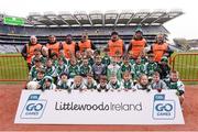4 April 2018; The Mullingar Shamrocks, Co Westmeath, team during Day 2 of the The Go Games Provincial days in partnership with Littlewoods Ireland at Croke Park in Dublin. Photo by Piaras Ó Mídheach/Sportsfile