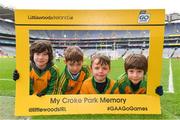 4 April 2018; Players from Faughs GAA Club, Dublin, during Day 2 of the The Go Games Provincial days in partnership with Littlewoods Ireland at Croke Park in Dublin. Photo by Eóin Noonan/Sportsfile