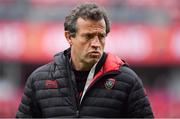 31 March 2018; RC Toulon head coach Fabien Galthié prior to the European Rugby Champions Cup quarter-final match between Munster and Toulon at Thomond Park in Limerick. Photo by Brendan Moran/Sportsfile