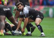 31 March 2018; Eric Escande of RC Toulon during the European Rugby Champions Cup quarter-final match between Munster and Toulon at Thomond Park in Limerick. Photo by Brendan Moran/Sportsfile