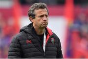 31 March 2018; RC Toulon head coach Fabien Galthié prior to the European Rugby Champions Cup quarter-final match between Munster and Toulon at Thomond Park in Limerick. Photo by Brendan Moran/Sportsfile