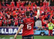31 March 2018; Peter O'Mahony of Munster applauds fans after the European Rugby Champions Cup quarter-final match between Munster and Toulon at Thomond Park in Limerick. Photo by Brendan Moran/Sportsfile