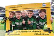 4 April 2018; Players from Ferbane/Belmont Gaa Club, Offaly, during Day 2 of the The Go Games Provincial days in partnership with Littlewoods Ireland at Croke Park in Dublin. Photo by Eóin Noonan/Sportsfile
