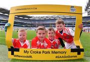 4 April 2018; Players from Huntertown Rovers Gaa Club, Louth, during Day 2 of the The Go Games Provincial days in partnership with Littlewoods Ireland at Croke Park in Dublin. Photo by Eóin Noonan/Sportsfile