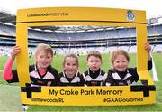 4 April 2018; Players from Blacks and Whites GAA Club, Kilkenny, during Day 2 of the The Go Games Provincial days in partnership with Littlewoods Ireland at Croke Park in Dublin. Photo by Eóin Noonan/Sportsfile
