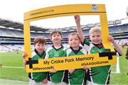 4 April 2018; Players from Rosenallis GAA Club, Laois, during Day 2 of the The Go Games Provincial days in partnership with Littlewoods Ireland at Croke Park in Dublin. Photo by Eóin Noonan/Sportsfile