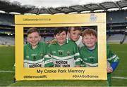 5 April 2018; Players from Macroom GAA, Co. Cork, during Day 3 of the The Go Games Provincial days in partnership with Littlewoods Ireland at Croke Park in Dublin. Photo by Seb Daly/Sportsfile