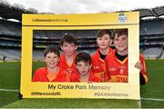 5 April 2018; Players from Valentia GAA, Co. Kerry, during Day 3 of the The Go Games Provincial days in partnership with Littlewoods Ireland at Croke Park in Dublin. Photo by Seb Daly/Sportsfile