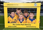 5 April 2018; Players from Ballylooby GAA, Castlegrac, Co. Tipperary, during Day 3 of the The Go Games Provincial days in partnership with Littlewoods Ireland at Croke Park in Dublin. Photo by Seb Daly/Sportsfile