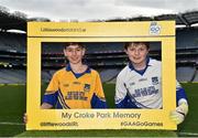 5 April 2018; Players from Ballylooby GAA, Castlegrac, Co. Tipperary, during Day 3 of the The Go Games Provincial days in partnership with Littlewoods Ireland at Croke Park in Dublin. Photo by Seb Daly/Sportsfile