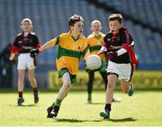 5 April 2018; Action from Cappagh GAA, Co. Limerick, against Moneygall GAA, Co. Tipperary, during Day 3 of the The Go Games Provincial days in partnership with Littlewoods Ireland at Croke Park in Dublin. Photo by Seb Daly/Sportsfile