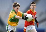5 April 2018; Action from the match between Naomh Eoin-O'Currys, Co Clare and Eire Og, Co. Cork during Day 3 of the The Go Games Provincial days in partnership with Littlewoods Ireland at Croke Park in Dublin. Photo by Matt Browne/Sportsfile