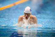 6 April 2018; Matthew Gardiner of NAC Swim Club competing in the preliminaries of the Men's 400m IM event during the Irish Open Swimming Championships at the National Aquatic Centre in Abbotstown, Dublin. Photo by Stephen McCarthy/Sportsfile