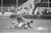 30 March 1994; Mick Neville of Shelbourne FC during the Bord Gáis National League match between Shamrock Rovers and Shelbourne FC at the RDS in Dublin. Photo by Sportsfile.