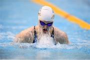 6 April 2018; Mona McSharry of Ballyshannon Marlins Swim Club competing in the preliminaries of the Women's 50m Breaststroke event event during the Irish Open Swimming Championships at the National Aquatic Centre in Abbotstown, Dublin. Photo by Stephen McCarthy/Sportsfile