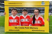 6 April 2018; Players from Passage GAA Club, Co. Waterford, during Day 4 of the The Go Games Provincial days in partnership with Littlewoods Ireland at Croke Park in Dublin. Photo by Brendan Moran/Sportsfile