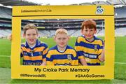 6 April 2018; Players from Ruadhán GAA Club, Co. Clare, during Day 4 of the The Go Games Provincial days in partnership with Littlewoods Ireland at Croke Park in Dublin. Photo by Brendan Moran/Sportsfile