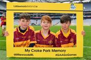 6 April 2018; Players from Eochaill GAA Club, Co. Cork, during Day 4 of the The Go Games Provincial days in partnership with Littlewoods Ireland at Croke Park in Dublin. Photo by Brendan Moran/Sportsfile
