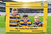 6 April 2018; Players from Ruadhán GAA Club, Co. Clare, during Day 4 of the The Go Games Provincial days in partnership with Littlewoods Ireland at Croke Park in Dublin. Photo by Brendan Moran/Sportsfile