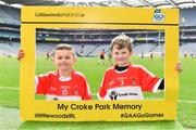 6 April 2018; Players from Carrick Davins GAA Club, Carrick-on-Suir, Co. Tipperary, during Day 4 of the The Go Games Provincial days in partnership with Littlewoods Ireland at Croke Park in Dublin. Photo by Brendan Moran/Sportsfile