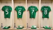 6 April 2018; The Republic of Ireland dressing room prior to the 2019 FIFA Women's World Cup Qualifier match between Republic of Ireland and Slovakia at Tallaght Stadium in Tallaght, Dublin. Photo by Stephen McCarthy/Sportsfile
