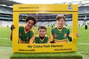6 April 2018; Players from Newtownshandrum GAA Club, Cork, during Day 4 of the The Go Games Provincial days in partnership with Littlewoods Ireland at Croke Park in Dublin. Photo by Eóin Noonan/Sportsfile