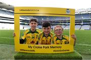 6 April 2018; Players from Cobh GAA Club, Cork, during Day 4 of the The Go Games Provincial days in partnership with Littlewoods Ireland at Croke Park in Dublin. Photo by Eóin Noonan/Sportsfile
