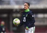 5 April 2018; Alex Kavanagh of Republic of Ireland prior to the UEFA Women's U19 European Championship Elite Round Qualifier match between Spain and Republic of Ireland at Turners Cross in Cork. Photo by Eóin Noonan/Sportsfile