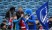 7 April 2018; Leinster supporters ahead of the Guinness PRO14 Round 19 match between Leinster and Zebre at the RDS Arena in Dublin. Photo by Ramsey Cardy/Sportsfile
