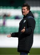 6 April 2018; Republic of Ireland head coach Colin Bell prior to the 2019 FIFA Women's World Cup Qualifier match between Republic of Ireland and Slovakia at Tallaght Stadium in Tallaght, Dublin. Photo by Stephen McCarthy/Sportsfile