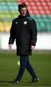 6 April 2018; Republic of Ireland head coach Colin Bell prior to the 2019 FIFA Women's World Cup Qualifier match between Republic of Ireland and Slovakia at Tallaght Stadium in Tallaght, Dublin. Photo by Stephen McCarthy/Sportsfile