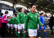 6 April 2018; Sophie Perry-Campbell of Republic of Ireland prior to the 2019 FIFA Women's World Cup Qualifier match between Republic of Ireland and Slovakia at Tallaght Stadium in Tallaght, Dublin. Photo by Stephen McCarthy/Sportsfile