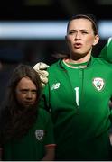 6 April 2018; Republic of Ireland captain Katie McCabe prior to during the 2019 FIFA Women's World Cup Qualifier match between Republic of Ireland and Slovakia at Tallaght Stadium in Tallaght, Dublin. Photo by Stephen McCarthy/Sportsfile