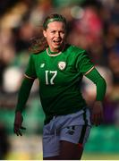 6 April 2018; Ruesha Littlejohn of Republic of Ireland during the 2019 FIFA Women's World Cup Qualifier match between Republic of Ireland and Slovakia at Tallaght Stadium in Tallaght, Dublin. Photo by Stephen McCarthy/Sportsfile