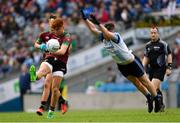 7 April 2018; Rioghan Meehan of St Ronan's College in action against Ray Walsh of Rice College during the Masita GAA All Ireland Post Primary Schools Hogan Cup Final match between Rice College Westport and St Ronan's College Lurgan at Croke Park in Dublin. Photo by Piaras Ó Mídheach/Sportsfile