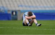 7 April 2018; Eoghan McLaughlin of Rice College dejected after the Masita GAA All Ireland Post Primary Schools Hogan Cup Final match between Rice College Westport and St Ronan's College Lurgan at Croke Park in Dublin. Photo by Piaras Ó Mídheach/Sportsfile