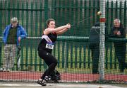 8 April 2018; Michaela Walsh of Swinford A.C. Co Mayo, competing in the Senior Women's Hammer Event during the Irish Life Health National Spring Throws at Templemore in Co. Tipperary. Photo by Sam Barnes/Sportsfile
