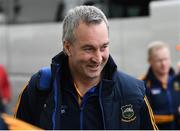 8 April 2018; Tipperary manager Michael Ryan arrives prior to the Allianz Hurling League Division 1 Final match between Kilkenny and Tipperary at Nowlan Park in Kilkenny. Photo by Stephen McCarthy/Sportsfile