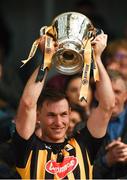 8 April 2018; Kilkenny captain Cillian Buckley lifts the cup following the Allianz Hurling League Division 1 Final match between Kilkenny and Tipperary at Nowlan Park in Kilkenny. Photo by Stephen McCarthy/Sportsfile