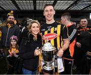 8 April 2018; Kilkenny captain Cillian Buckley and partner Niamh Dowling following the Allianz Hurling League Division 1 Final match between Kilkenny and Tipperary at Nowlan Park in Kilkenny. Photo by Stephen McCarthy/Sportsfile