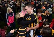 8 April 2018; Kilkenny captain Cillian Buckley and partner Niamh Dowling following the Allianz Hurling League Division 1 Final match between Kilkenny and Tipperary at Nowlan Park in Kilkenny. Photo by Stephen McCarthy/Sportsfile