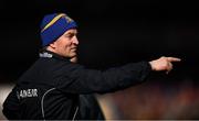 8 April 2018; Tipperary manager Michael Ryan during the Allianz Hurling League Division 1 Final match between Kilkenny and Tipperary at Nowlan Park in Kilkenny. Photo by Stephen McCarthy/Sportsfile