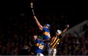 8 April 2018; Padraig Walsh of Kilkenny in action against John O'Dwyer, left, and John McGrath of Tipperary during the Allianz Hurling League Division 1 Final match between Kilkenny and Tipperary at Nowlan Park in Kilkenny. Photo by Stephen McCarthy/Sportsfile