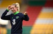 9 April 2018; Megan Connolly during Republic of Ireland training at Tallaght Stadium in Tallaght, Dublin. Photo by Stephen McCarthy/Sportsfile