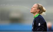 9 April 2018; Diane Caldwell during Republic of Ireland training at Tallaght Stadium in Tallaght, Dublin. Photo by Stephen McCarthy/Sportsfile