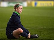 9 April 2018; Claire O'Riordan during Republic of Ireland training at Tallaght Stadium in Tallaght, Dublin. Photo by Stephen McCarthy/Sportsfile