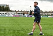 9 April 2018; Sean O'Brien during Leinster Rugby squad training at Energia Park in Donnybrook, Dublin. Photo by David Fitzgerald/Sportsfile