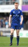 7 April 2018; Ciaran Frawley of Leinster during the Guinness PRO14 Round 19 match between Leinster and Zebre at the RDS Arena in Dublin. Photo by Ramsey Cardy/Sportsfile