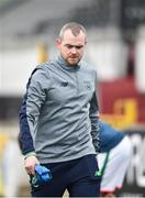 9 April 2018; Ireland physio Johnny Loughrey during the Colleges & Universities Football League International Friendly match between Ireland and Scotland at Oriel Park, in Dundalk, Co. Louth. Photo by Seb Daly/Sportsfile